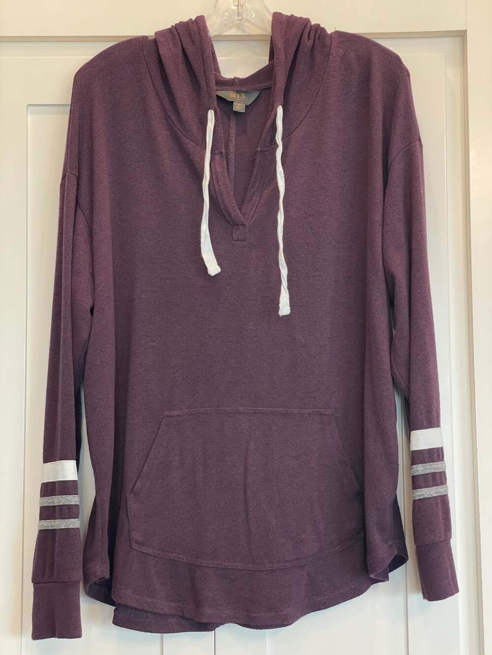 MIX by 41Hawthorn purple maroon hoodie XL